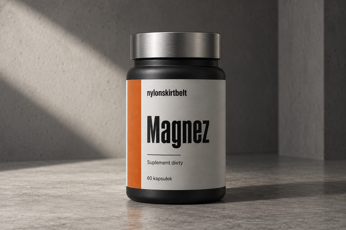 Magnez, słoiczek zawierający 60 kapsułek